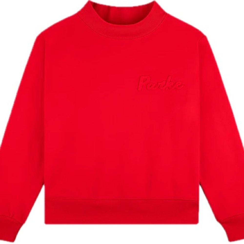 Parke Valentine’s Day Collection Red Mockneck